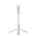 Miniatyrbillede 1 af 5: 360 Graders Rotation Selfie Stick Bærbar Bluetooth Tripod Selfie Stick med Fyldlys til Mobiltelefon Hvid