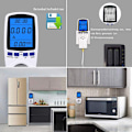 Miniatyrbild 5 av 6: Smart Energy Spänningsmätare, 7 Visningslägen för Anpassad Visning, Digital LCD-skärm för Oöverträffad Klarhet, Realtidsövervakning för Optimering