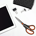 Pikkukuva 7 / 7: Precision Cutting Titan -sakset, 8\" monikäyttötyökalu titaanipinnoitetuilla terillä ja ergonomisella muotoilulla, toimistoon, kotiin, kouluun, ompeluun ja askarteluun
