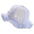 Miniatyrbilde 1 av 7: Bob solhatt baby fiskehatt med bred brem solhatt jenter justerbar bomullshatt UV-beskyttelse sommerhatt for barn