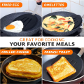 Miniatyrbild 3 av 7: Silikonvändare för pannkakor, flexibel stekspade för non-stick-köksredskap