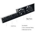 Miniatyrbillede 5 af 5: PS4 Køleblæser, USB Ekstern Køler 5 Blæser Turbo Temperaturkontrol Køleblæsere til PS4 Spilkonsol