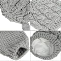 Miniatyrbild 5 av 7: Unisex Baby Toddler Mössa och Vantar Set Vinter Stickad Tjock Varm Mössa Handskar för Baby Pojkar Flickor