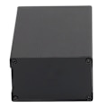 Miniatyrbild 5 av 8: Aluminium Elektrisk Box Vattentät Junction Enclosure Case Split Typ för DIY 46x76x110mm Svart Strip