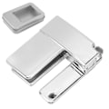 Miniatyrbild 1 av 5: Byxor Midja Krympklämma Spänne Hållbar Multifunktion Bältesklämma Spänne för Dagligt Liv, Silver