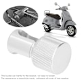 Pikkukuva 8 / 8: Moottoripyörän Tavaratelineen Kiinnityslukko CNC Alumiini Vaihto Vespa GTS SPRINT PRIMAVERA LX Hopea