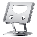 Miniatyrbillede 1 af 5: Laptop-stander, justerbar computerstander, 360 graders roterende base