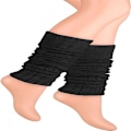 Miniatyrbilde 3 av 5: 2 par Strikksokker Svart Rett Stripe 52cm