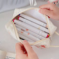 Miniatyrbilde 3 av 5: Broderikit Flanell Blyantposer, for Gutter og Jenter Håndlaget