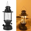Miniatyrbild 1 av 8: Lykta LED-ljus Dekorativ LED-vindlampa Heminredning för bröllop Födelsedagsfest Karnevaler Svart