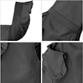 Miniatyrbilde 3 av 5: Retro Justerbar Rufflet Forkle med Lommer, Small til Plus Size L