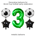 Miniatyrbillede 3 af 5: Gigant, Ballon Nummer, Balloner Til Fødselsdage, Fodbold