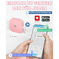 Pikkukuva 3 / 5: Bluetooth-tarra-tulostin, tarra-laite itseliimautuva, yhteensopiva iOS:n ja Androidin kanssa, kannettava mini-tarra-laite kotiin, toimistoon, kouluun ja tarrojen liimaamiseen