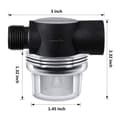 Miniatyrbild 2 av 5: Skruvpumpsfilter marint membranpumpsfilter 6*7,6cm