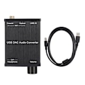 Miniatyrbillede 1 af 5: Coaxial Konverterings-DAC Digital Audio Converter USB Lydkort