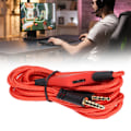 Miniatyrbilde 1 av 8: Erstatningslydkabel med volumkontroll på kabel og uten mute-kontroll for Astro A10 A40TR Gaming Headset (Volumkontroll Rød)