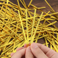 Miniatyrbilde 6 av 6: 760 stk Metalliske Twist-Lås Gjenbrukbare Pose Lås Plast Brød Twist