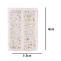 Miniatyrbillede 2 af 5: Fladt Baggrund Nail Art Krystal Stene, Krystal Fladt Baggrund Stene Til Pynt