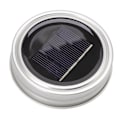 Miniatyrbillede 1 af 5: Udendørs Solcelledrevne Mason Jar Lyslåg 20 LED'er 6,6 Fod Vandafvisende Flammefrie Solcelledrevne Feestrengs Låg til Normale Glas