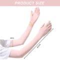 Miniatyrbillede 2 af 5: Solærme til Mænd og Kvinder med 2 Fingerhuller Anti-Slip Lange