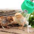 Miniatyrbillede 2 af 5: Varmelampe til kæledyr Kyllingehus Opvarmning Justerbar Temperatur Brooder Lamper til Kylling Firben Skildpadde Akvarium Slange Grøn