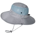 Miniatyrbillede 1 af 5: Solhat til kvinder med bred skygge, foldbar, UV-beskyttelse, strandhat