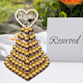 Miniatyrbillede 8 af 8: Rocher Ferrero Hjerte Display Stativ Midtstykke Perfekt til Par