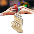 Miniatyrbild 1 av 8: Ramadan Nedräkningskalender Trä Dekorativ Prydnad DIY Eid Kalender för Hemfest Semester Typ A