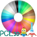 Miniatyrbild 1 av 7: AUBECO 30 färger 3D-utskriftspenna PCL-filamentpåfyllningar, 1,75 mm PC