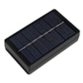 Miniatyrbild 2 av 8: 1W 4V Bärbar Solpanel Laddare Laddningsbox för AA/AAA Batteri Svart
