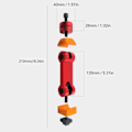 Miniatyrbilde 6 av 8: CNC Arbeidsstopp Lokator Justerbar Vise Stopp Begrenser Fræsemaskin Arbeidsstykke for T-spor
