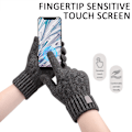Miniatyrbild 4 av 8: 4 par dam vinter touch screen handskar varma fleecefodrade