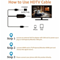 Pikkukuva 5 / 5: Thsidne [Apple MFi -sertifioitu] Lightning-HDMI-sovitin Punainen
