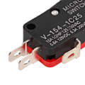 Miniatyrbillede 3 af 8: 4 stk. 3-polet gulvpedalboks mikrobryder 1014807 Universal til Club Car DS Precedent