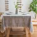 Miniatyrbilde 5 av 5: Duk i bomull og lin, anti-sprut, burlap