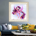 Miniatyrbild 5 av 5: 5D diamantbroderi komplett kit, 5d full diamantmålning Lic