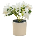 Miniatyrbilde 1 av 5: Simulert blomst, kunstig blomst, fembladet hortensia bonsai