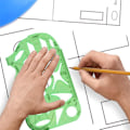Pikkukuva 3 / 5: Piirustusmallisetti Viivotin DIY opiskelijoiden stensiilit piirustus ympyrä