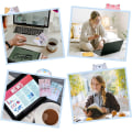 Miniatyrbilde 6 av 6: 6 stk Søte Sticky Notes, Tegneserie Sticky Notes Dyr Form