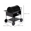 Pikkukuva 6 / 8: 1/12 Nukkekodin Miniatyyri BBQ-Grilli Mini BBQ-Grilli Uuni Malli RC-Auton Koriste BBQ-Vaunu Malli