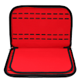 Miniatyrbillede 1 af 5: 20 Slots PU Lint Ur-Opbevaringsboks Organizer Lynlås Samling Etui Beholder Dekoration