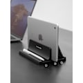 Miniatyrbild 4 av 5: Vertikal Laptop Stativ, Justerbart Laptop Stativ, Vertikal, 3 i 1 Laptop Stativ, Platsbesparande för MacBook, Notebook, iPad, Bärbara datorer upp till 17,3 tum,