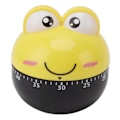 Miniatyrbild 1 av 8: Manuell Timer Köksredskap, Tecknad Formad Kökstimer med 60 Minuters Timer, Pålitlig Timer för Matlagning, Fjäderdriven Alarm, Inga Batterier