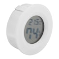 Miniatyrbilde 4 av 5: Mini Digital LCD Termometer Rund Form Temperatur for Innendørs Reptilkjæledyr (Hvit)