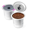 Miniatyrbillede 7 af 8: Metal Kaffeepud Stål Genanvendelig Genopfyldningsfilterkop Enkelt til Kaffemager