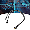 Miniatyrbild 1 av 8: Mini SAS-kabel Stark seghet 12 Gbps data SFF‑8654 8i till SFF‑8643 Server Array-kortkabel