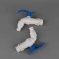 Miniatyrbild 3 av 5: Tankkulventil för omvänd osmos vattensystem, solid mässingskonstruktion med keramisk ventilkärna, miljövänlig blyfri, snabbanslutningsrör för