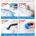 Miniatyrbild 3 av 7: Space Saver, Vakuumförvaringspåsar med skyddande material, Lufttät komprimering säkerställer fuktskydd för förvaring av kläder och sängkläder, Dubbel dragkedja
