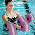 Miniatyrbild 2 av 5: Pool Resistance Skum Hantel, Lågintensiv Träning Starka Färger Flytande Vattenfitness Hantlar för Bekvämt Grepp Fri Montering & Demontering
