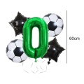 Miniatyrbillede 2 af 5: Gigant, Ballon Nummer, Balloner Til Fødselsdage, Fodbold Dekorationer